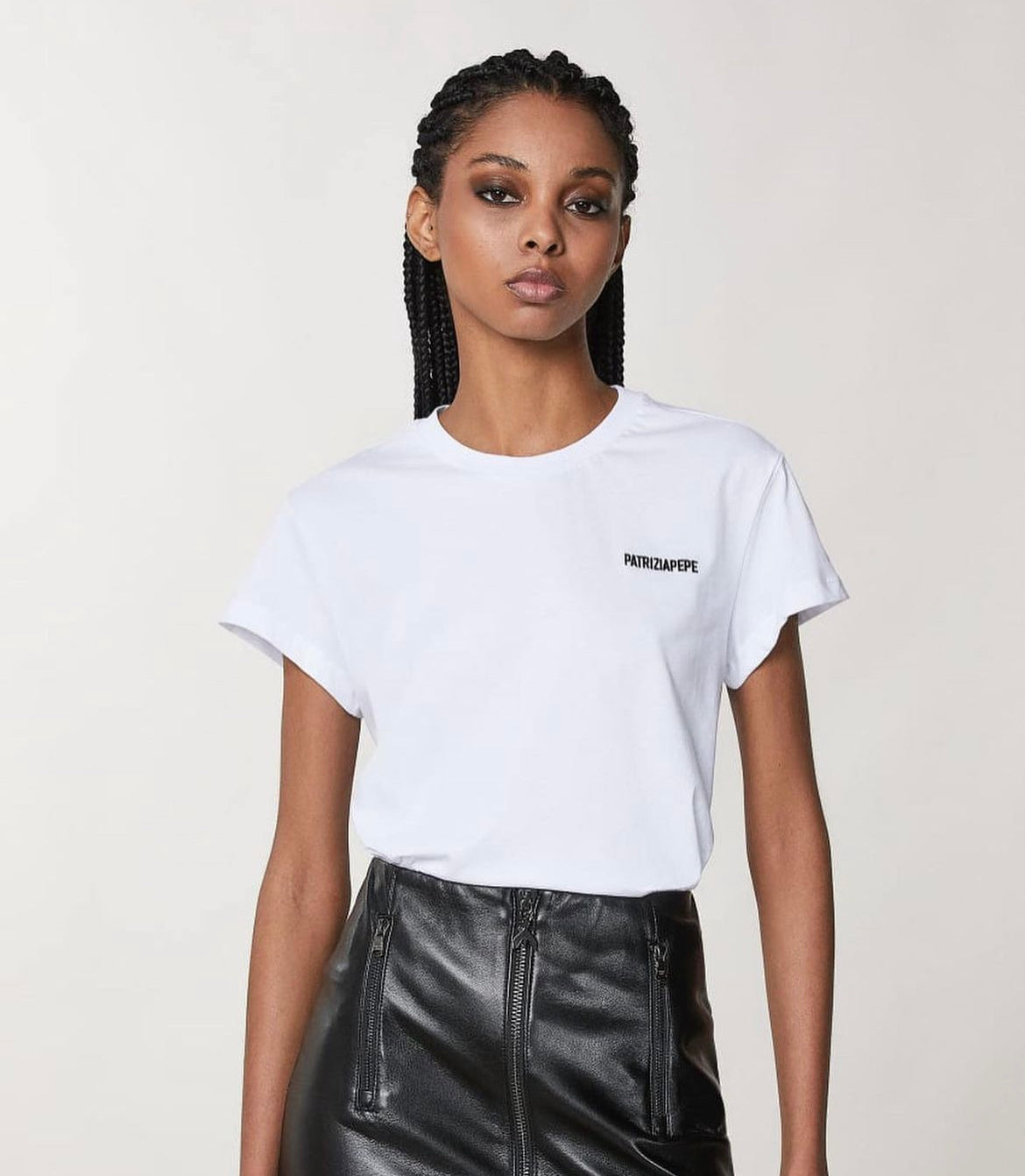 T-shirt Minimal Logo - Patrizia Pepe