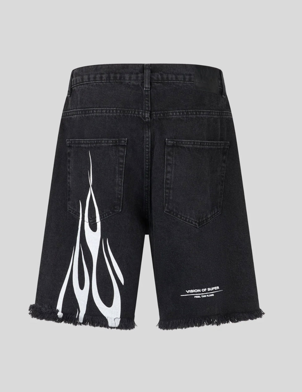 Black Denim Shorts - Vision Of Super