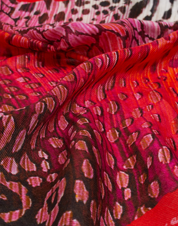 Mini Foulard, Red - Manila Grace