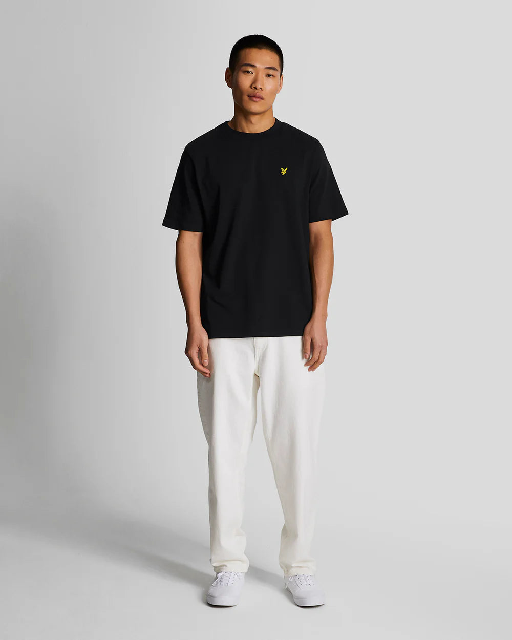 Plain T-shirt, Black - Lyle&Scott