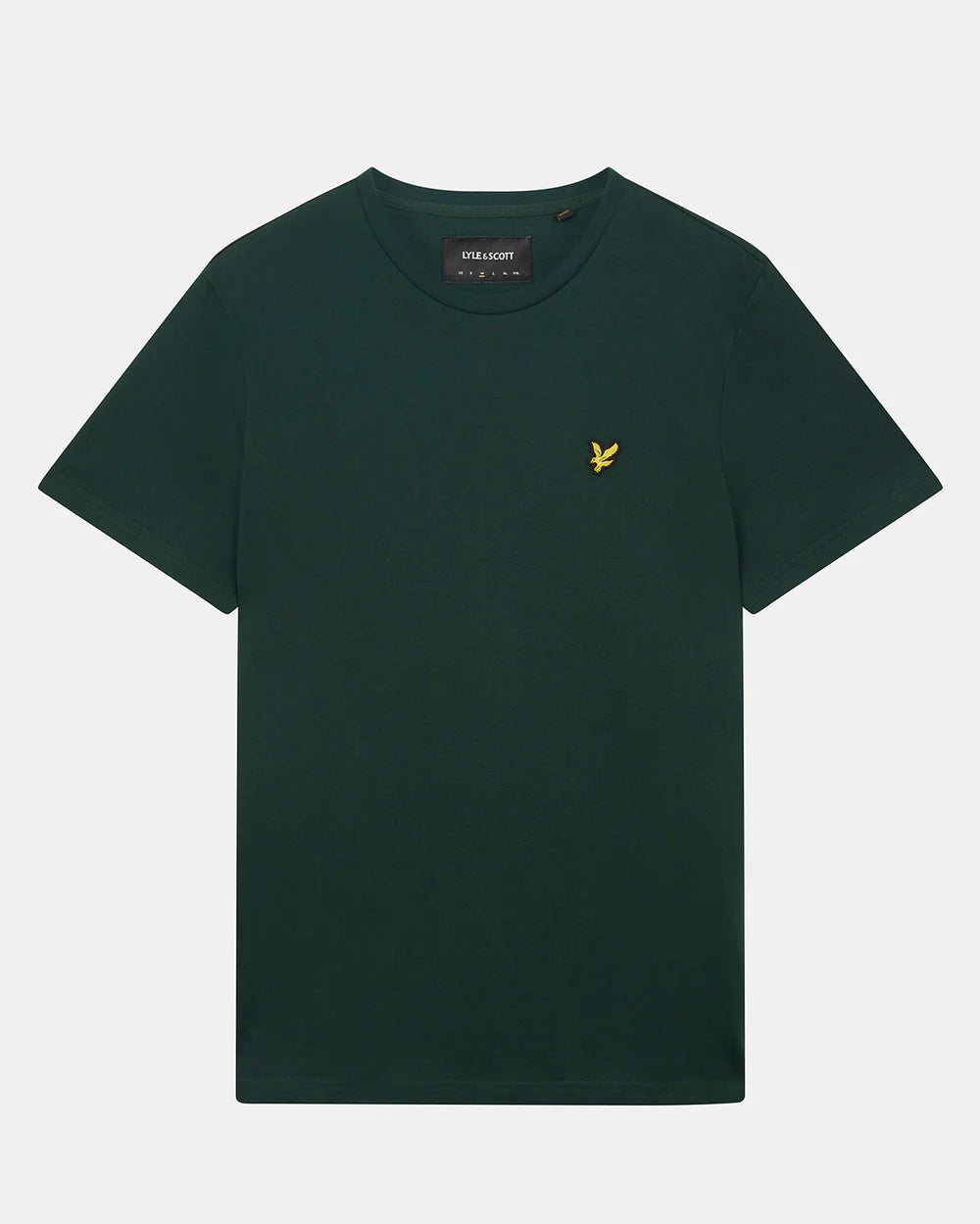 Plain T-shirt, Dark Green - Lyle&Scott