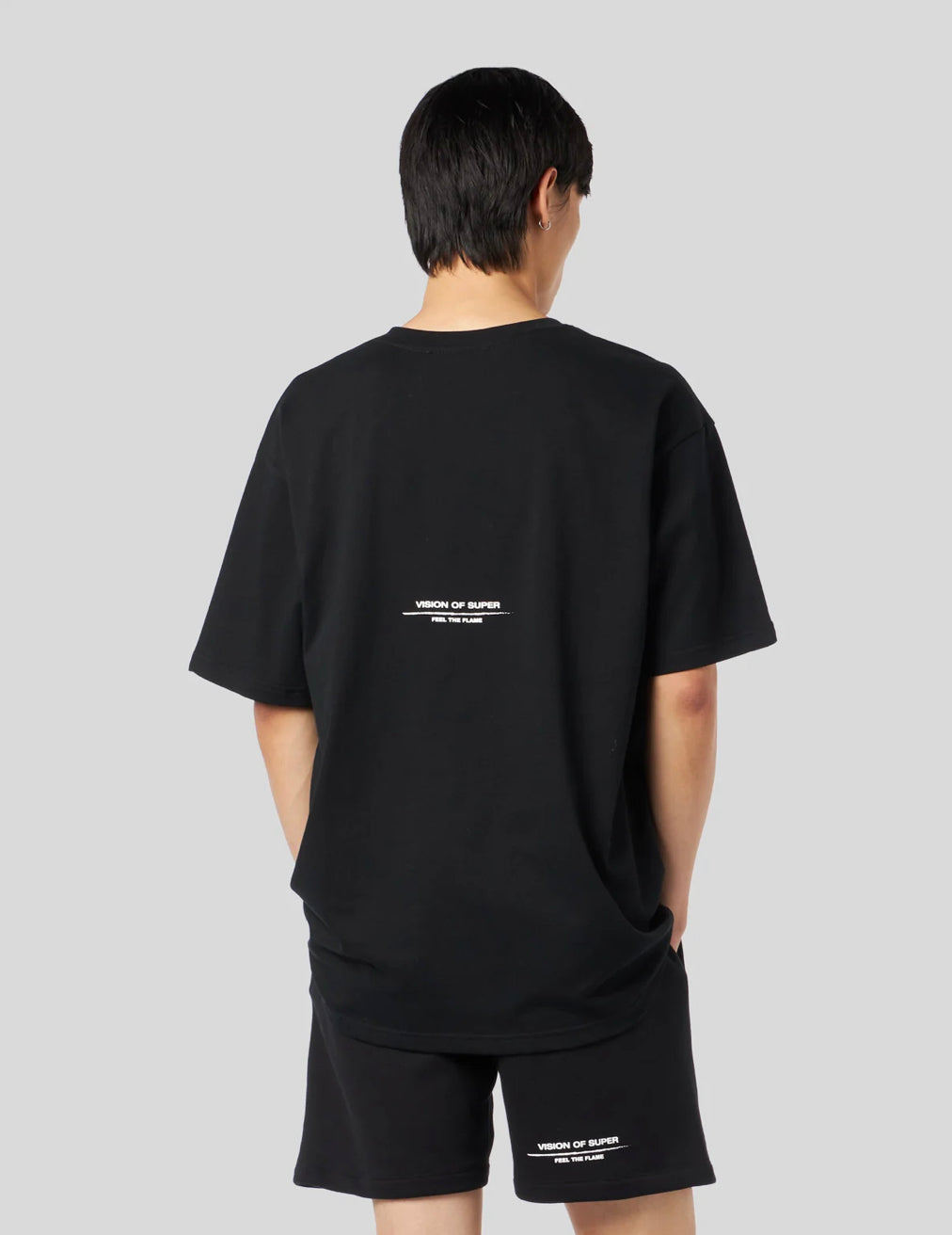 T-shirt Black Logo - Vision Of Super