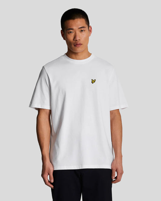 Plain T-shirt, White - Lyle&Scott