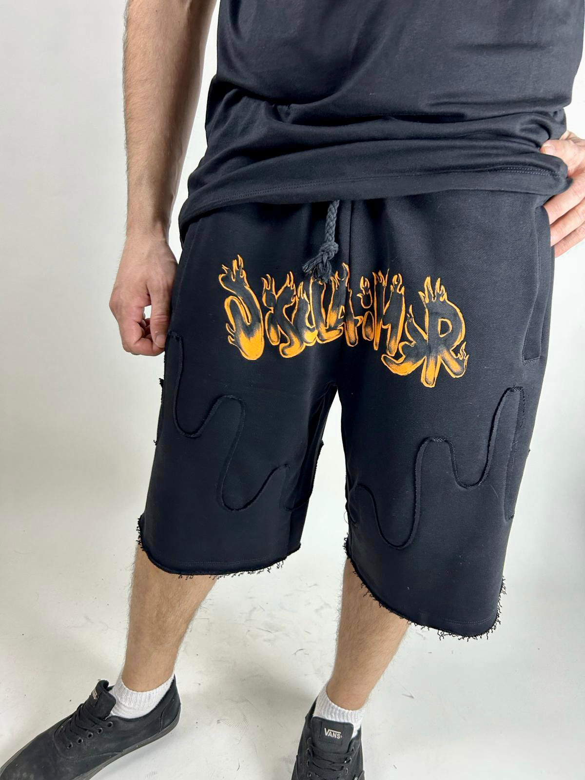 Shorts Orange Flame - Disclaimer