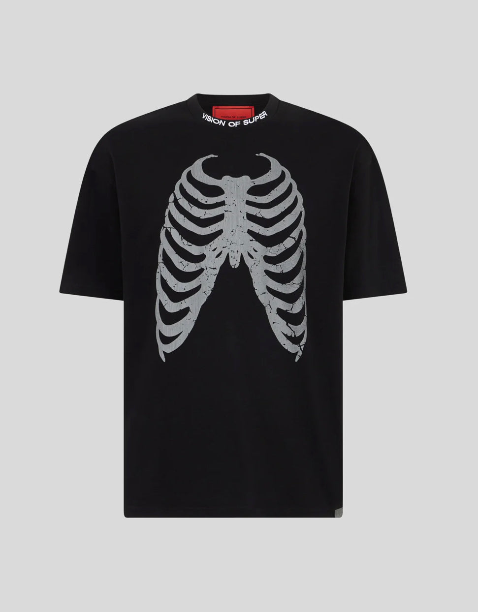 T-shirt Black Rib Cage - Vision Of Super