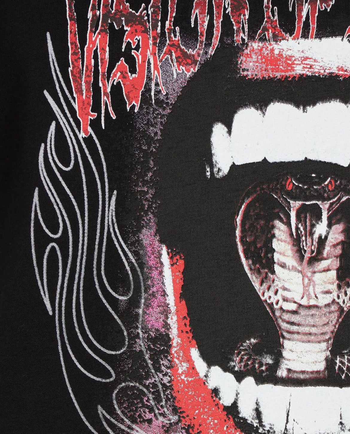 T-shirt Cobra Mouth Print - Vision Of Super