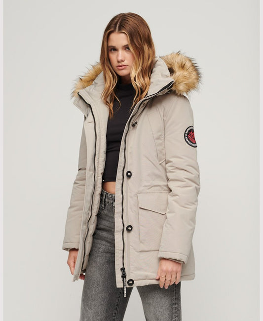 PARKA EVEREST BEIGE - SUPERDRY