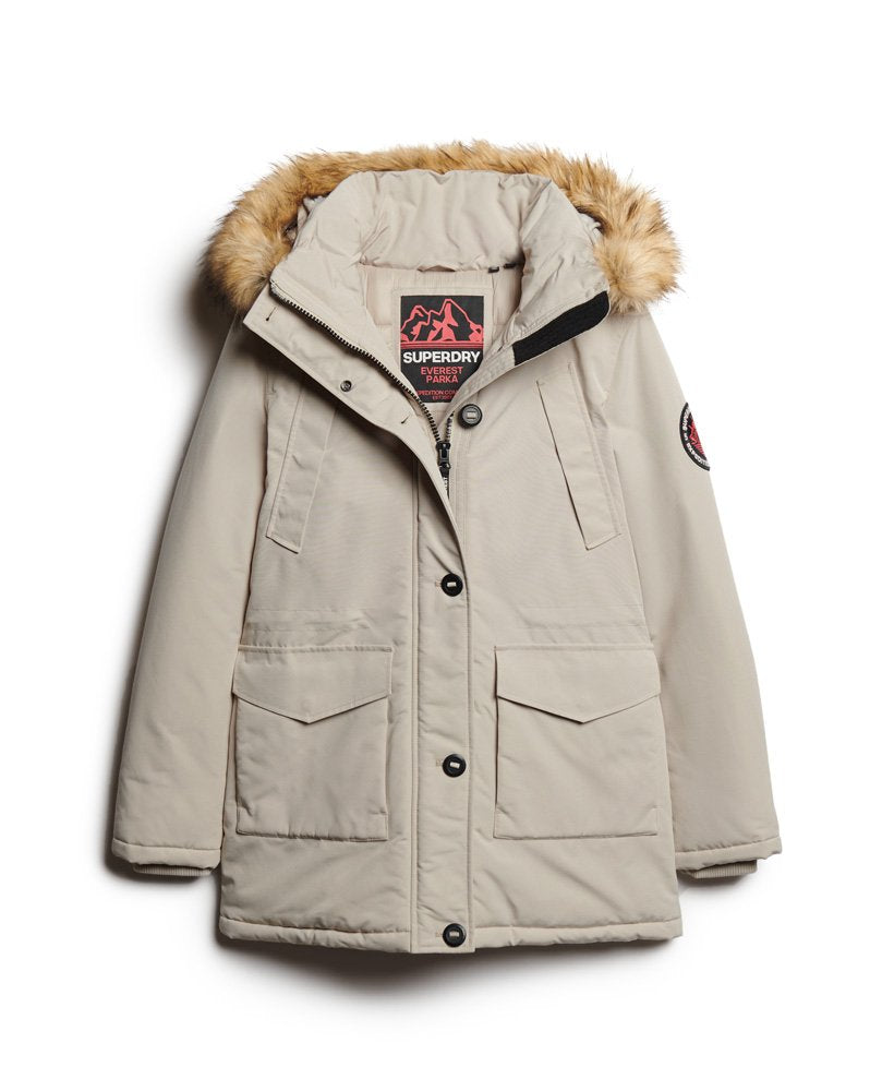 PARKA EVEREST BEIGE - SUPERDRY