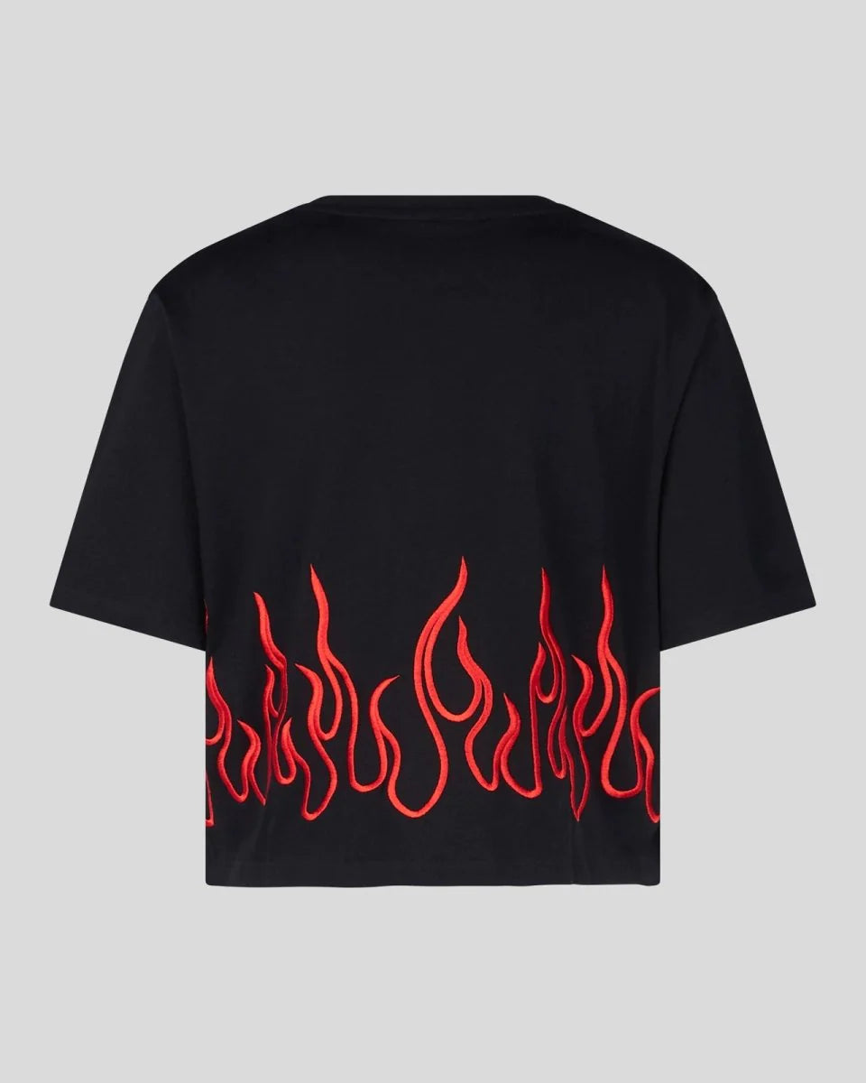 T-shirt Crop Flame - Vision Of Super