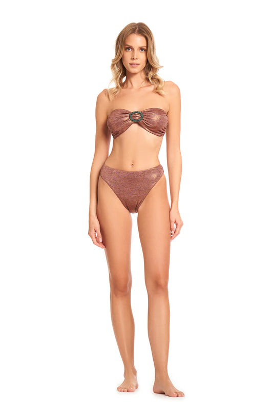 Bikini Lamè Bronzo - Cotazur