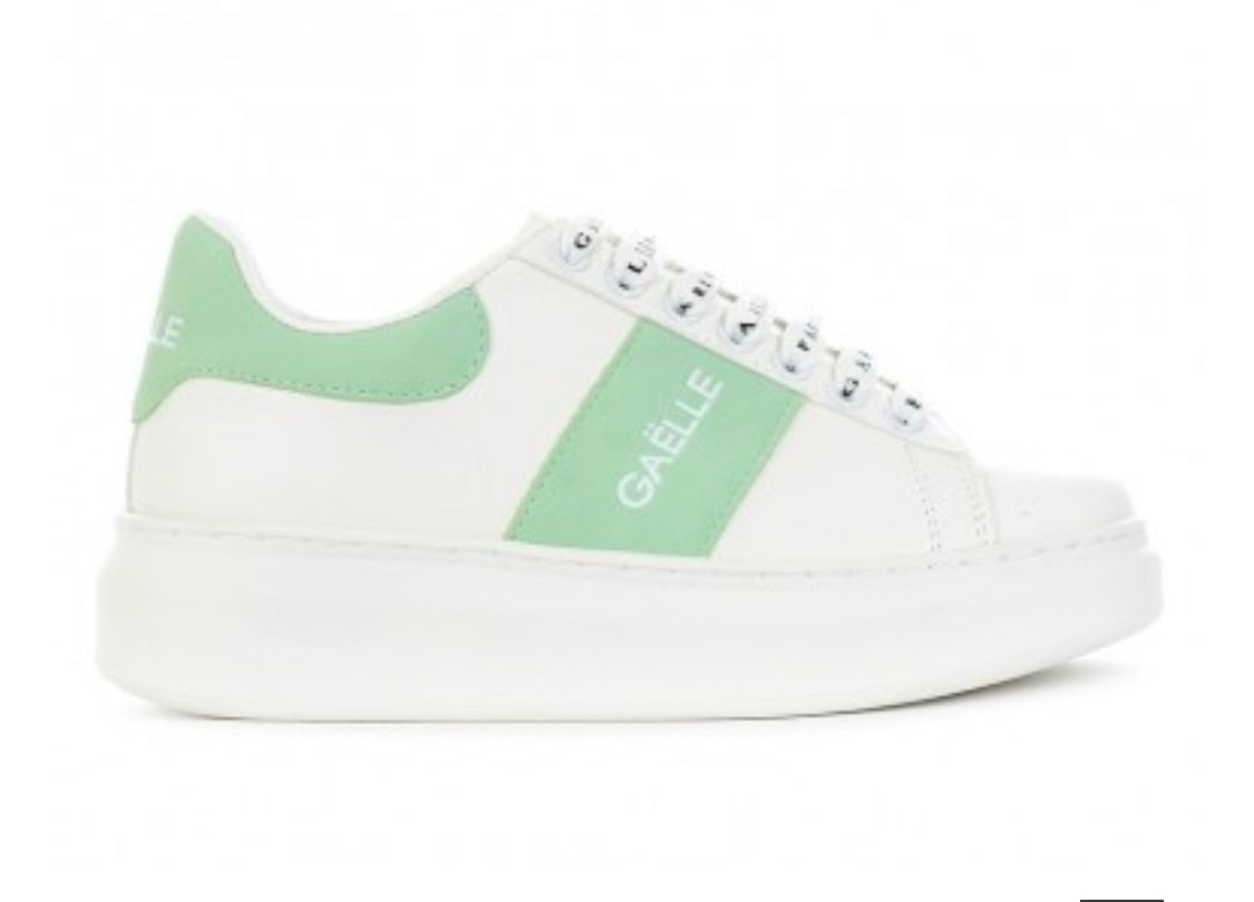 GAELLE - SNEAKERS VERDE ACQUA - fly-chic21