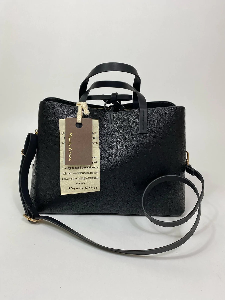 Bag Fiona Small, Black - Manila Grace