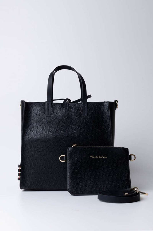 Bag Felicia Medium, Black - Manila Grace