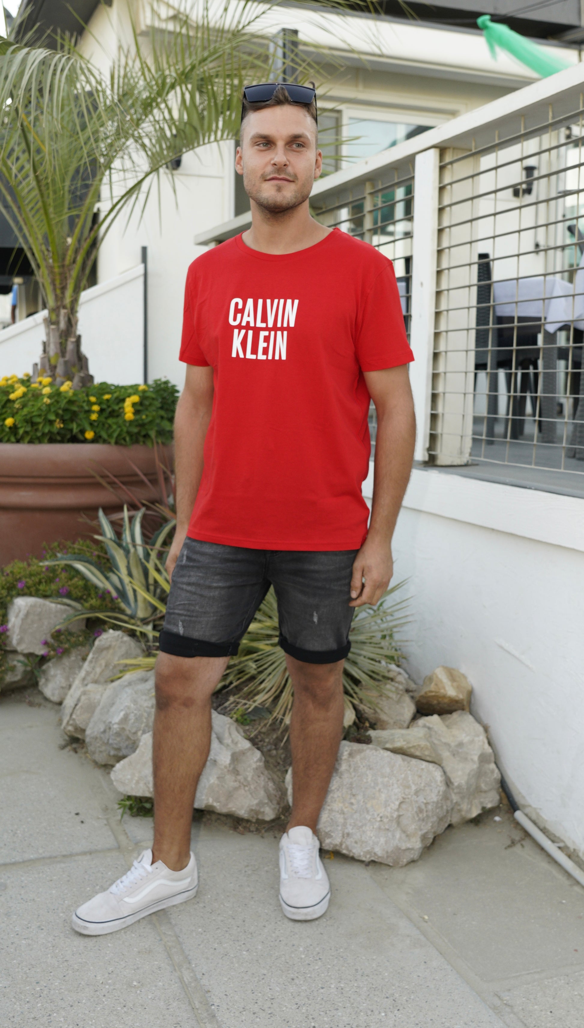 T-shirt Red - Calvin Klein - fly-chic21